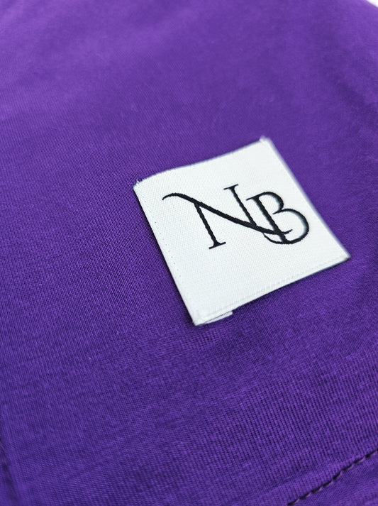 Bamboo jersey (Purple)