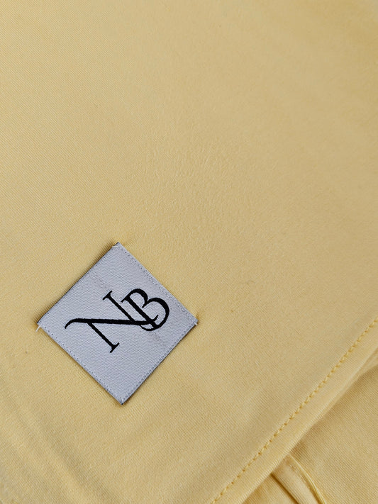 Bamboo jersey (Butter yellow)