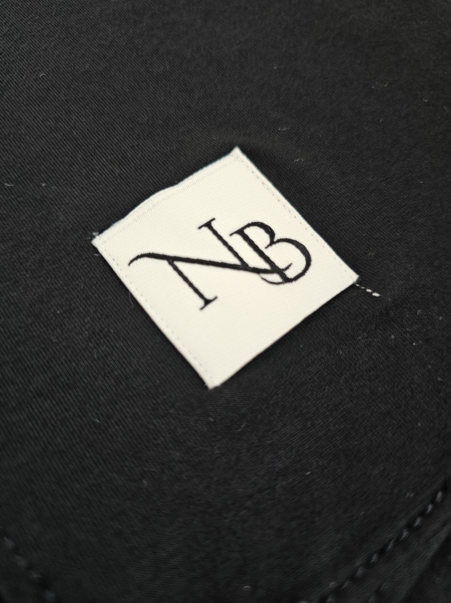 Bambusjersey (Schwarz)