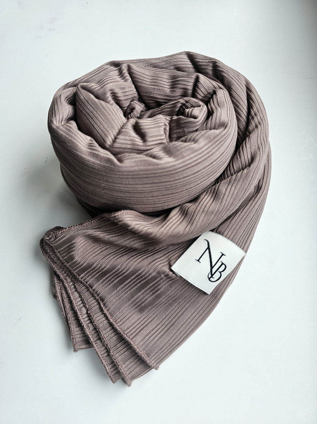 Taupe hoofddoek