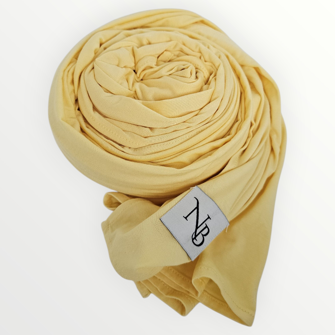 Bamboo jersey (Butter yellow)