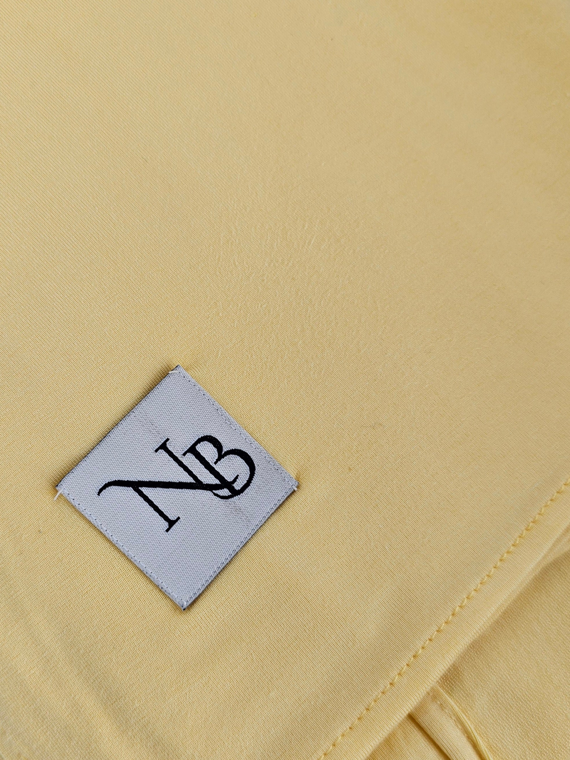 Bamboo jersey (Butter yellow)