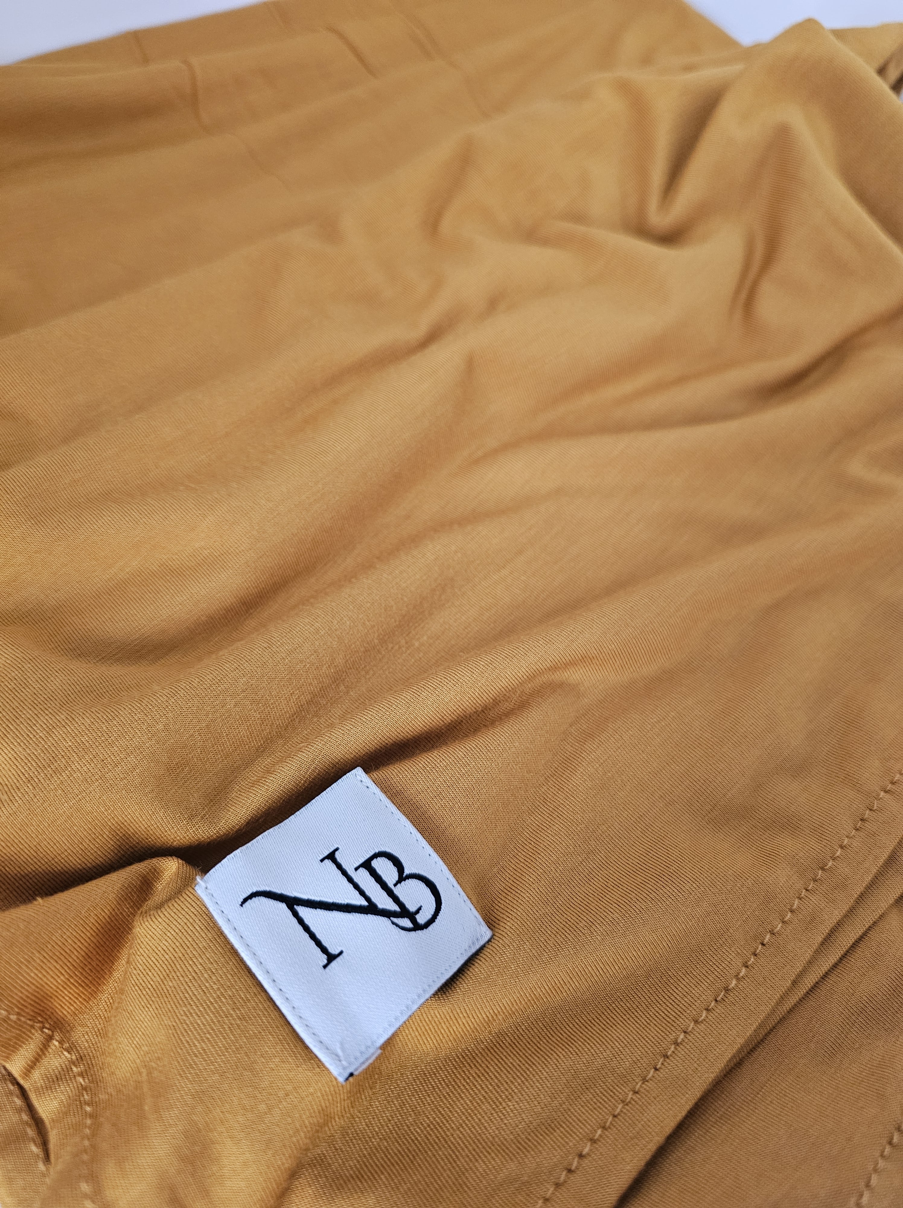 Bamboo jersey (Mustard)