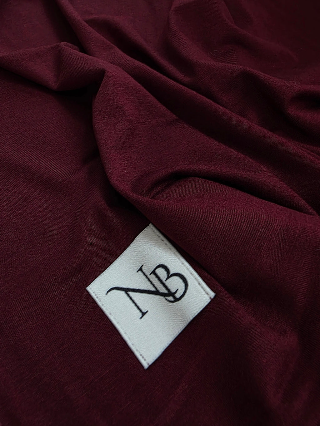 Bamboo jersey (Bordeaux)