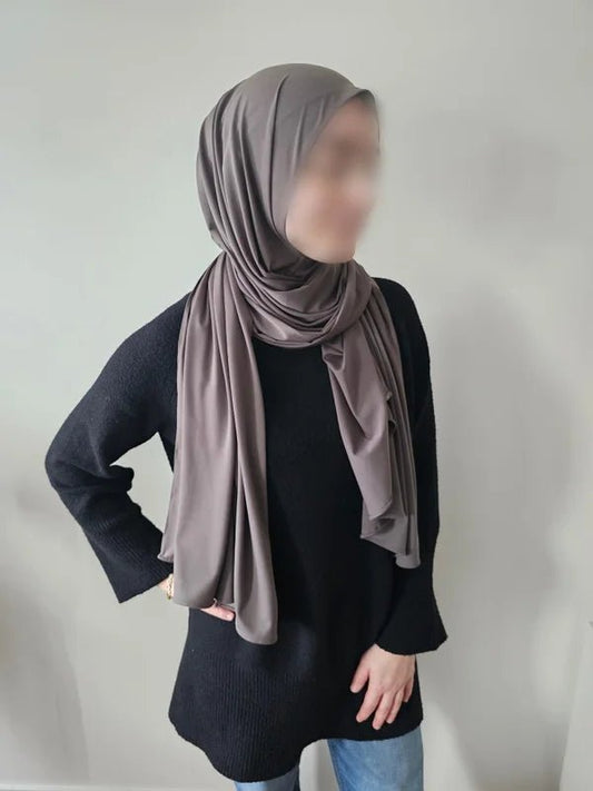 Easy hijab (Antracite) - Nisaboutique