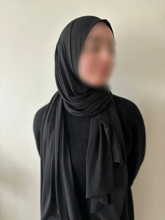 Easy hijab (Black) - Nisaboutique