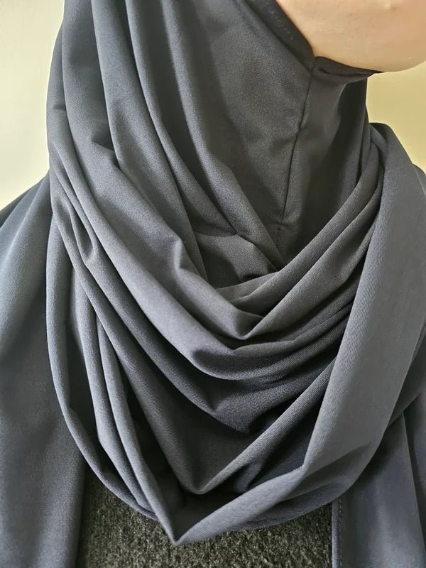 Easy hijab (Black) - Nisaboutique